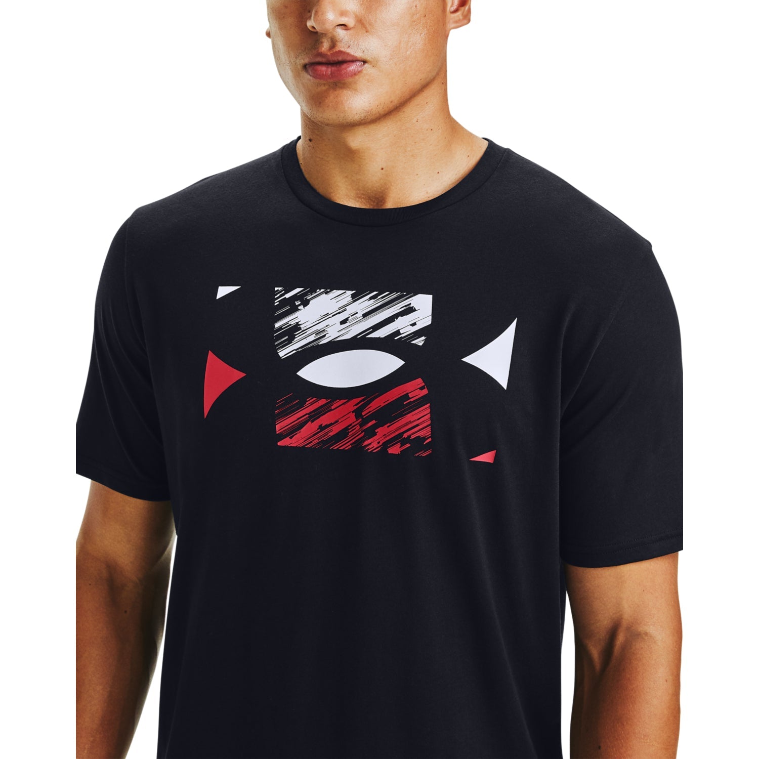 Polera Manga Corta UA Big Logo Sketch para Hombre