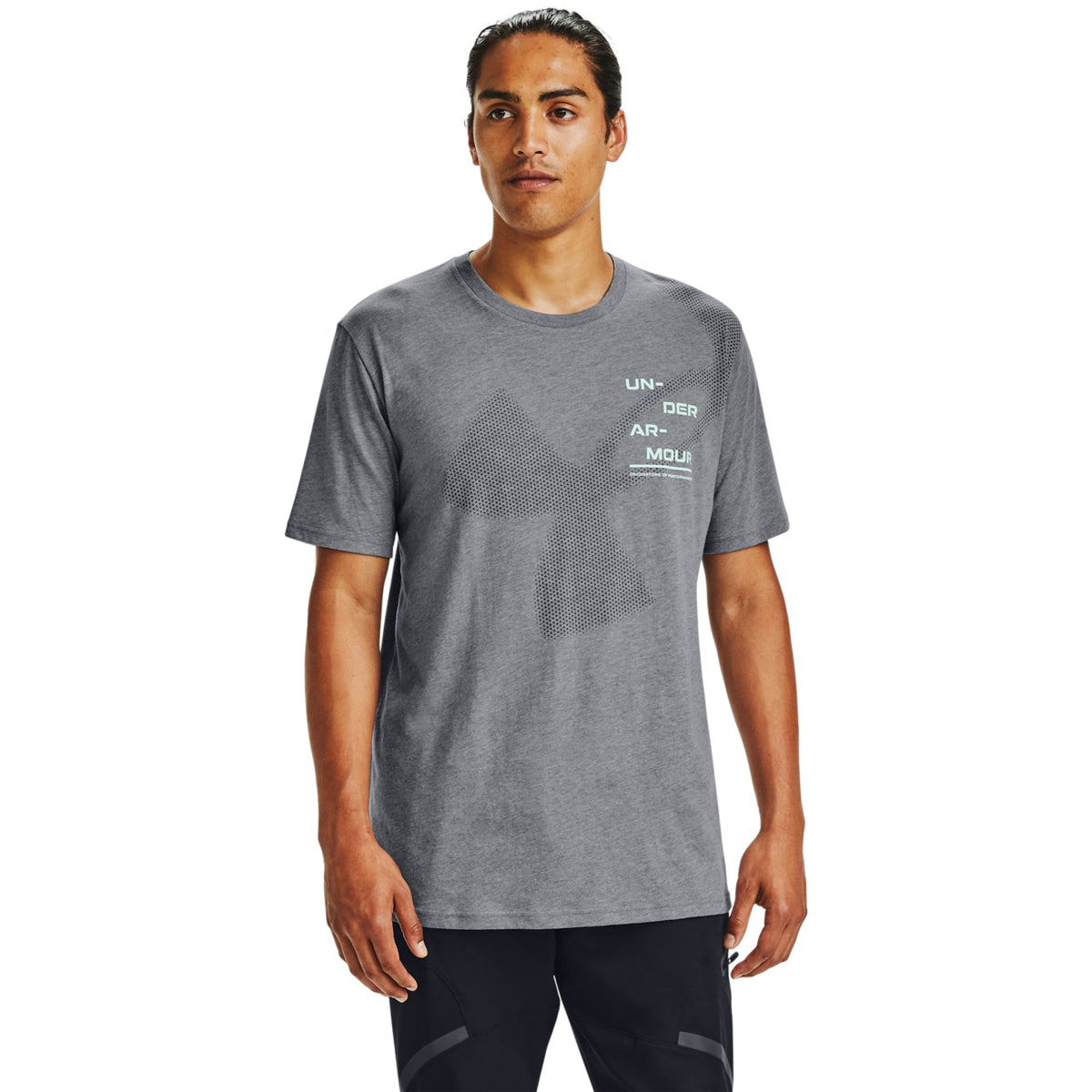 Polera Manga Corta UA Big Logo Breakdown para Hombre