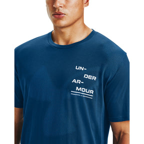 Polera Manga Corta UA Big Logo Breakdown para Hombre