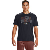 Polera Manga Corta UA Multicolor Collegiate para Hombre