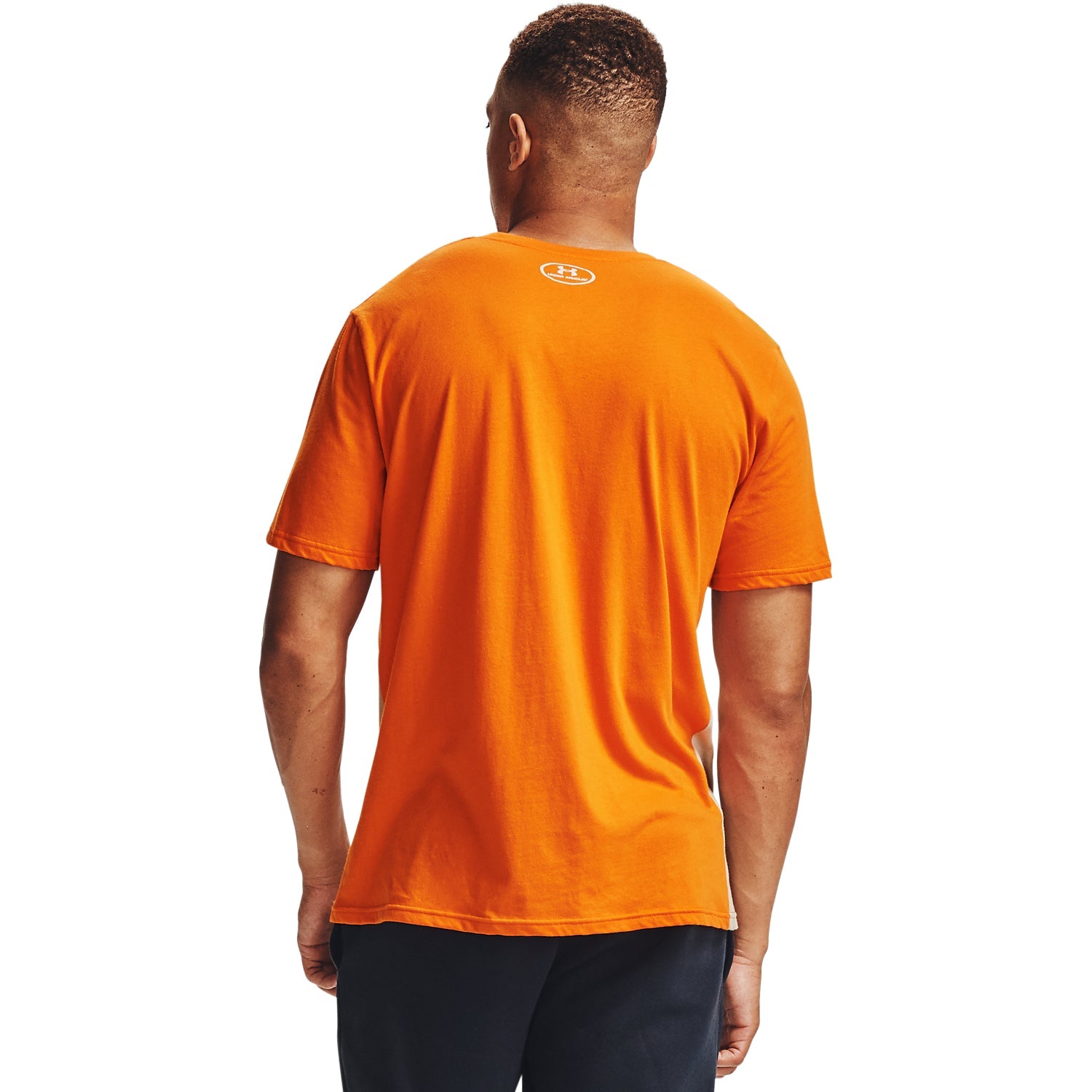 Polera Manga Corta UA Camo Big Logo para Hombre