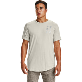 Polera Manga Corta UA Triple Stack Logo para Hombre
