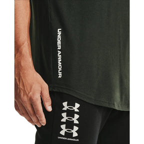 Polera Manga Corta UA Triple Stack Logo para Hombre