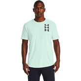 Polera Manga Corta UA Triple Stack Logo para Hombre