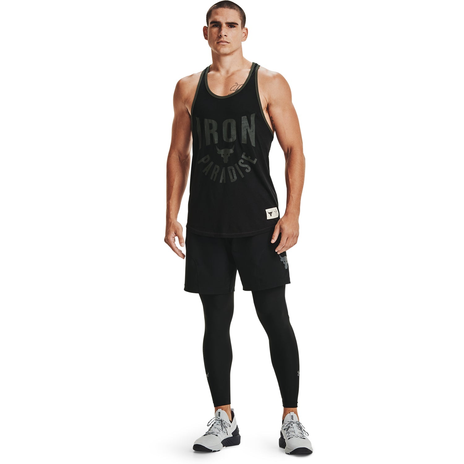 Polera sin Mangas Project Rock Iron Paradise para Hombre