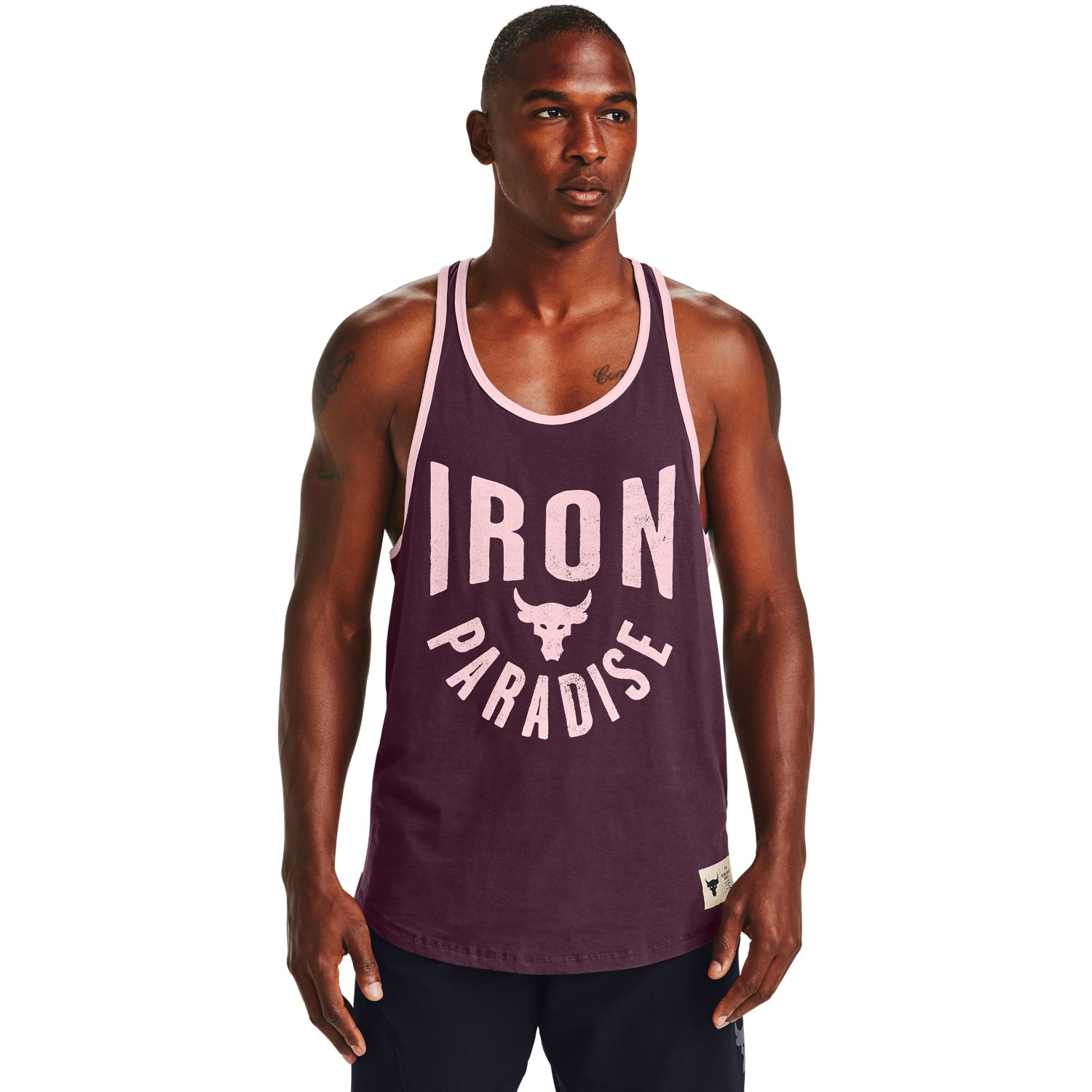 Polera sin Mangas Project Rock Iron Paradise para Hombre