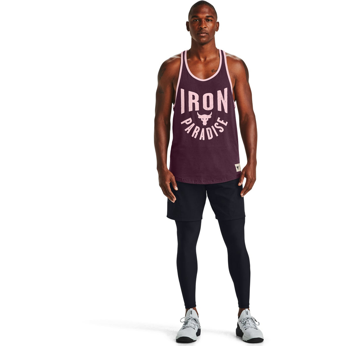 Polera sin Mangas Project Rock Iron Paradise para Hombre