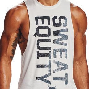 Polera sin Mangas Project Rock Sweat Equity para Hombre
