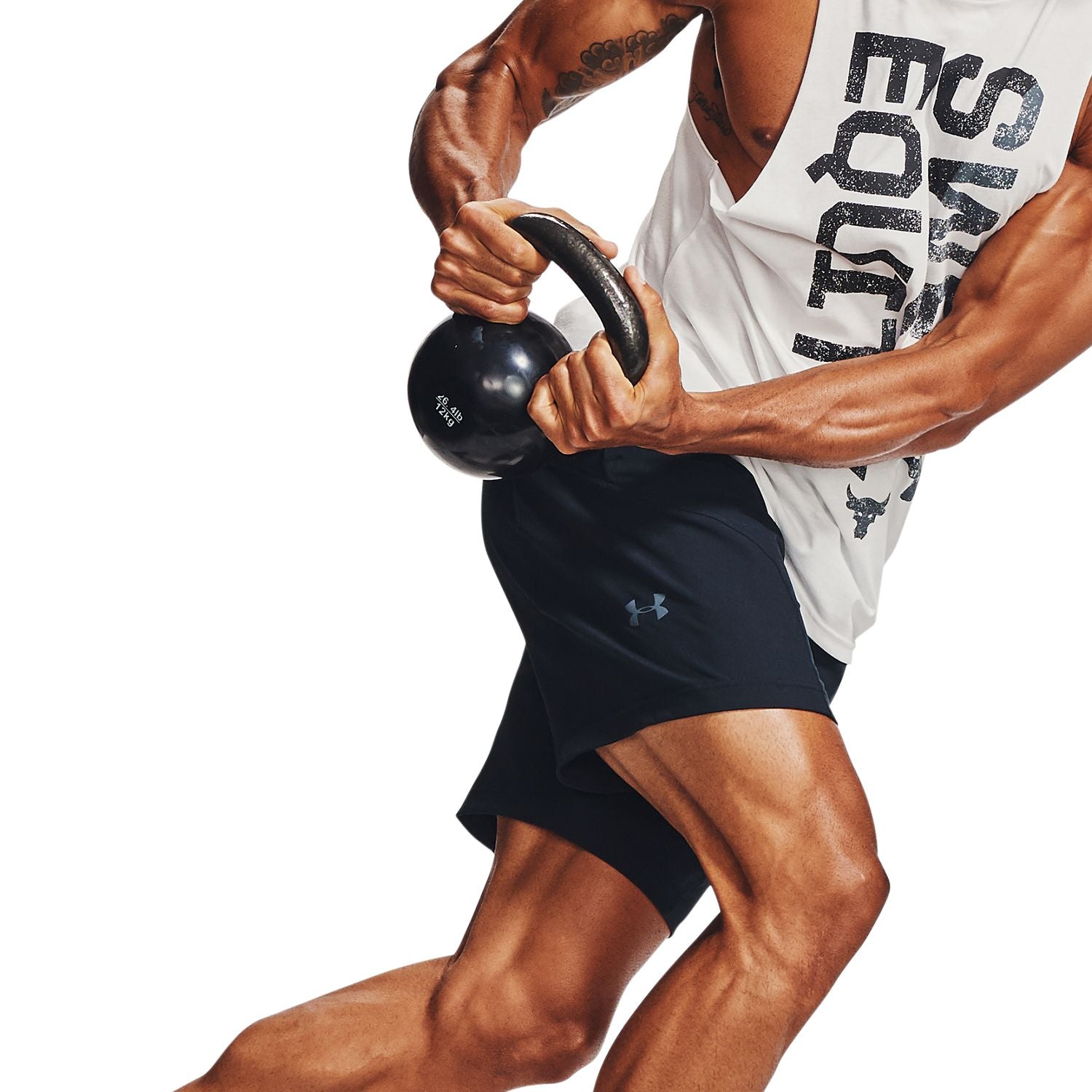 Polera sin Mangas Project Rock Sweat Equity para Hombre