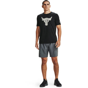 Polera Manga Corta Project Rock Brahma Bull Logo para Hombre