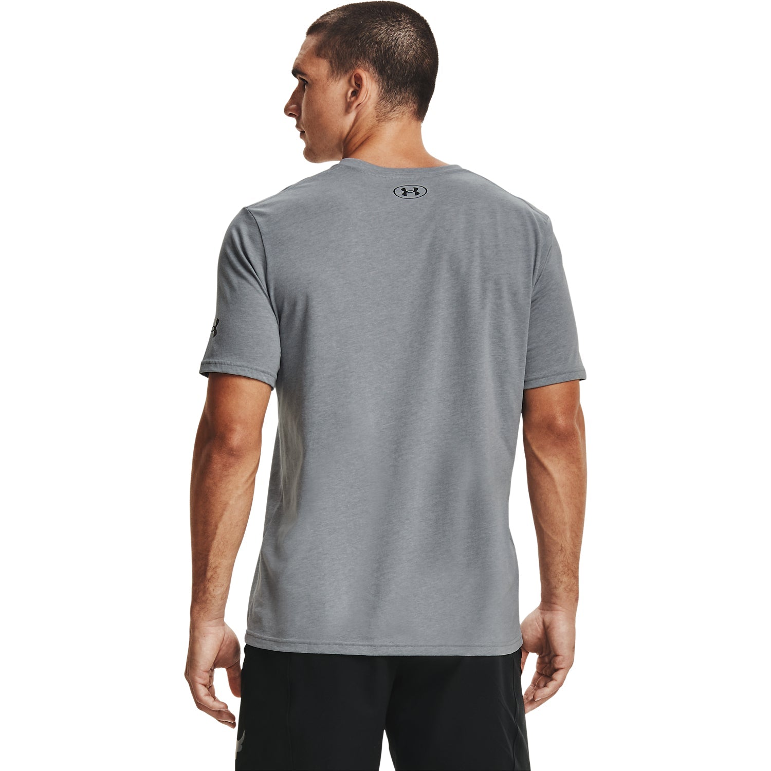 Polera Manga Corta Project Rock Brahma Bull Logo para Hombre