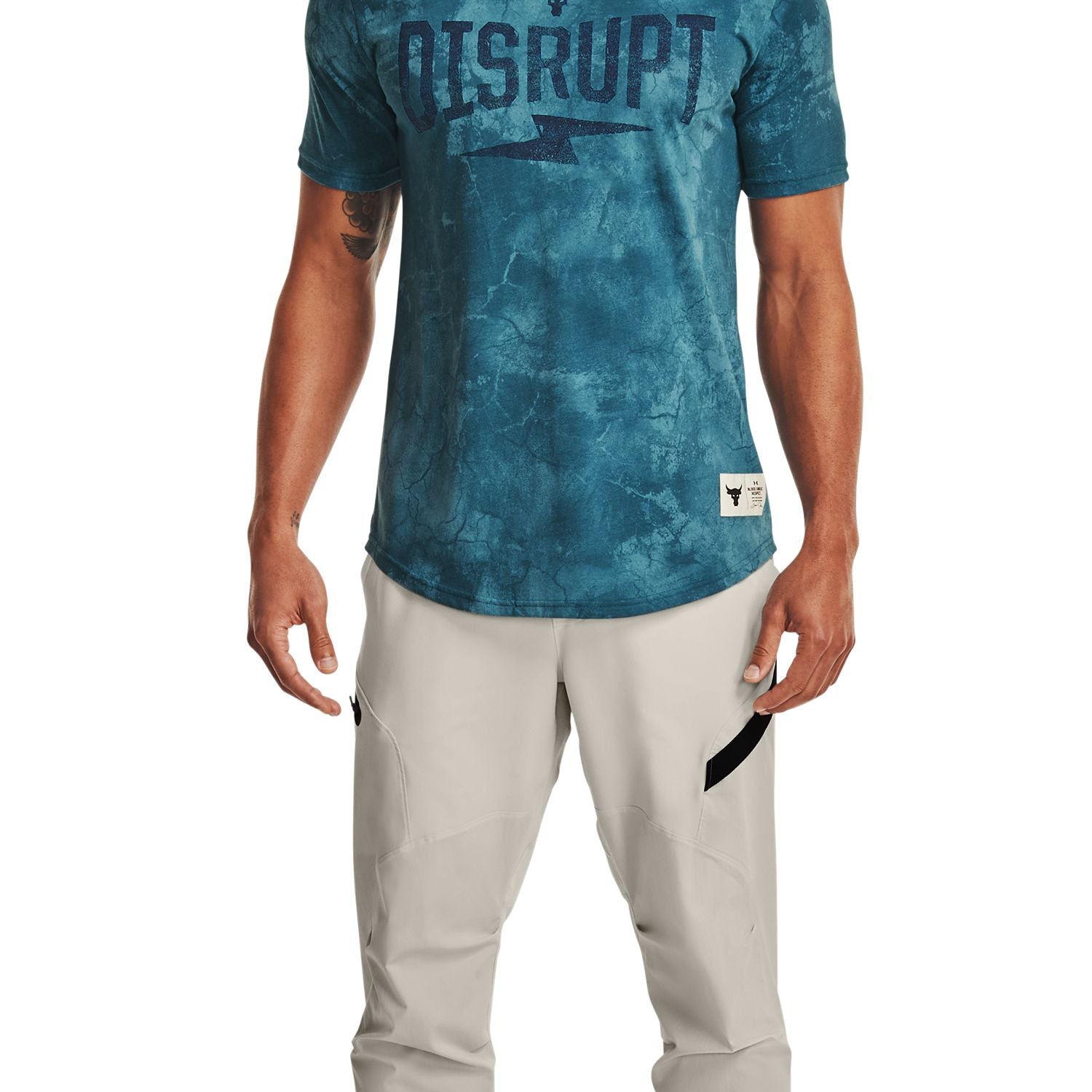 Polera Manga Corta Project Rock Disrupt para Hombre