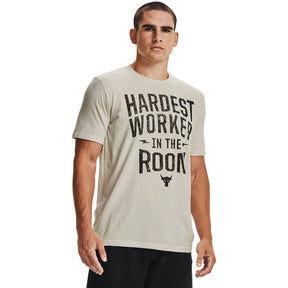 Polera Manga Corta Project Rock Hardest Worker para Hombre
