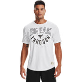 Polera Manga Corta Project Rock Break Through para Hombre