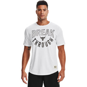 Polera Manga Corta Project Rock Break Through para Hombre