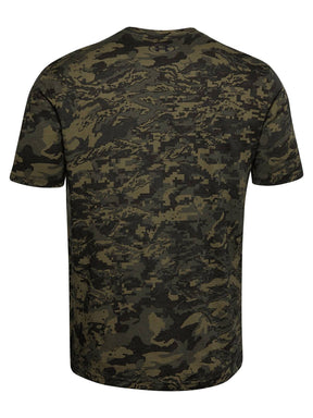 Polera Manga Corta All-Over Logo para Hombre Under Armour
