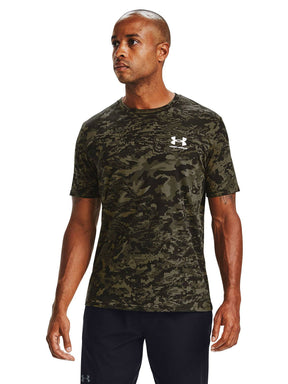 Polera Manga Corta All-Over Logo para Hombre Under Armour