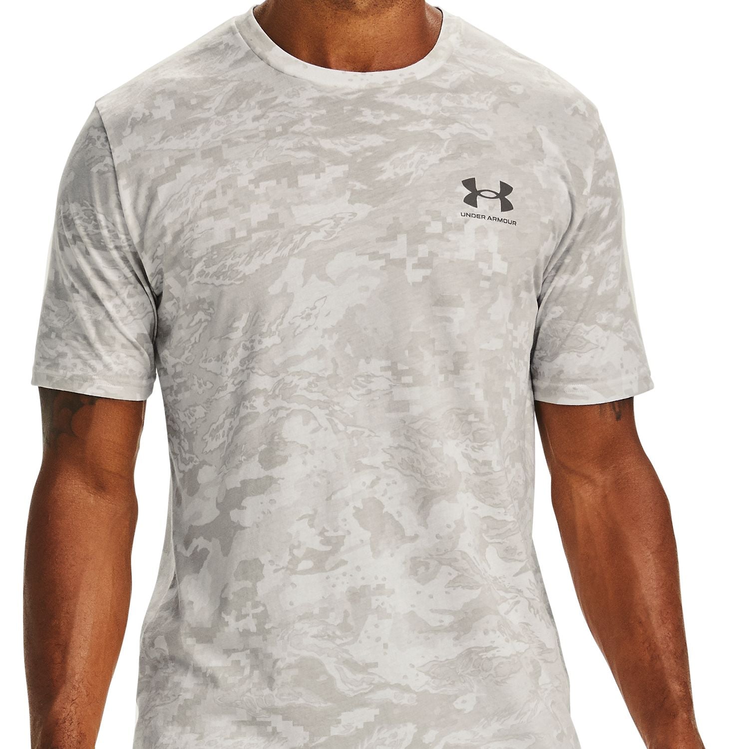 Polera Manga Corta All-Over Logo para Hombre Under Armour