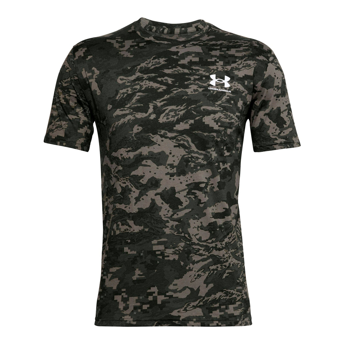 Polera Manga Corta All-Over Logo para Hombre Under Armour
