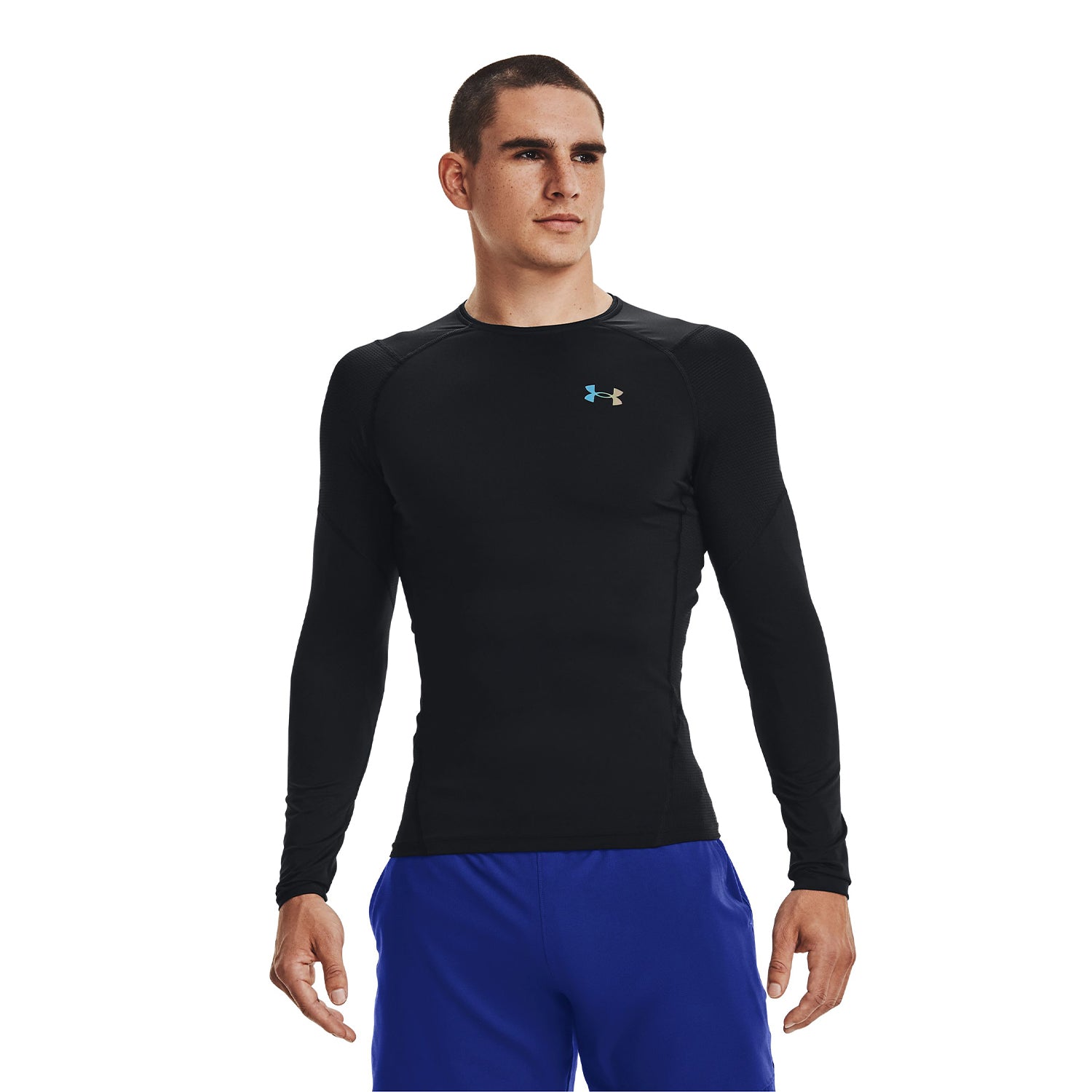 Polera manga larga UA RUSH™ HeatGear® 2.0 Compression para hombre