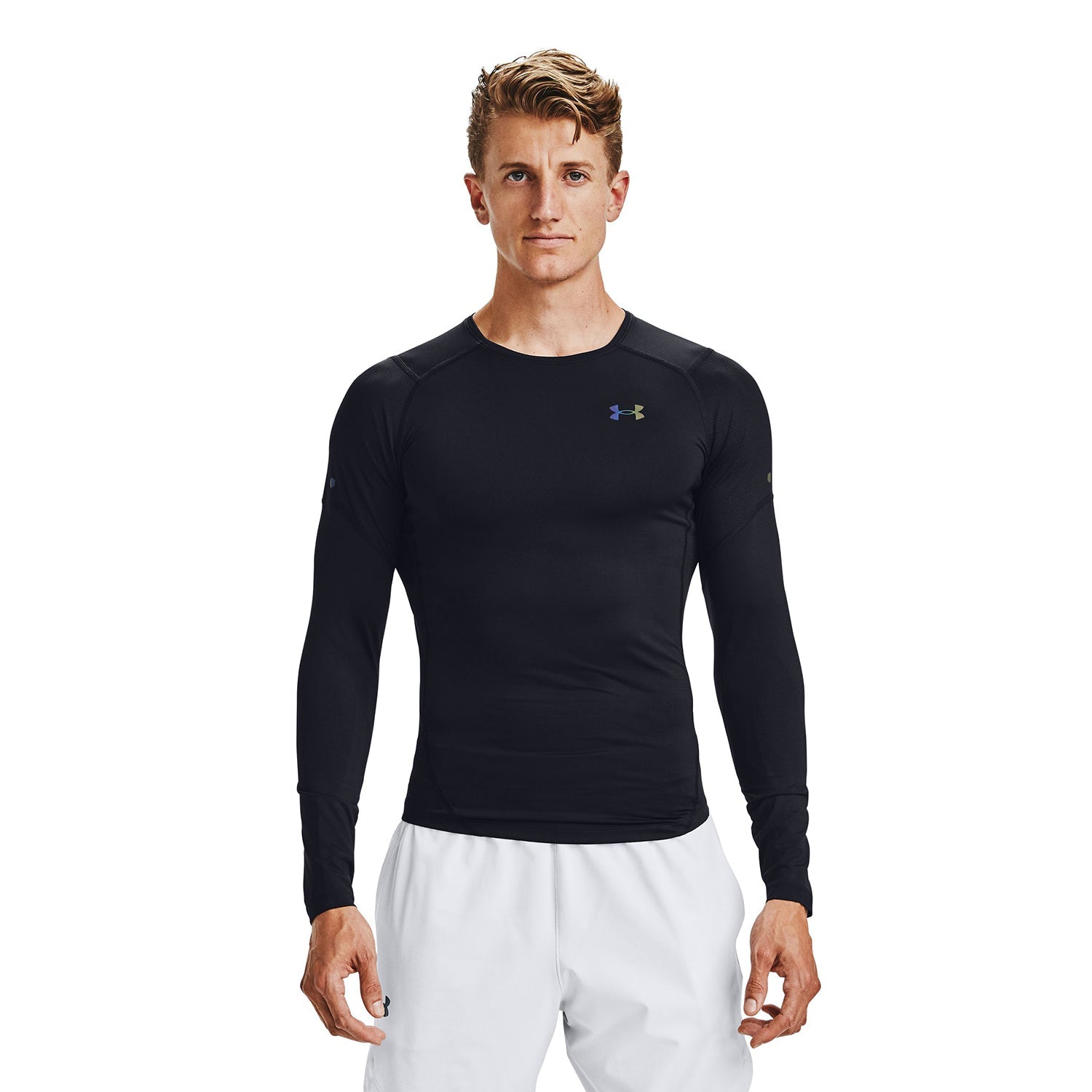 Polera manga larga UA RUSH™ HeatGear® 2.0 Compression para hombre