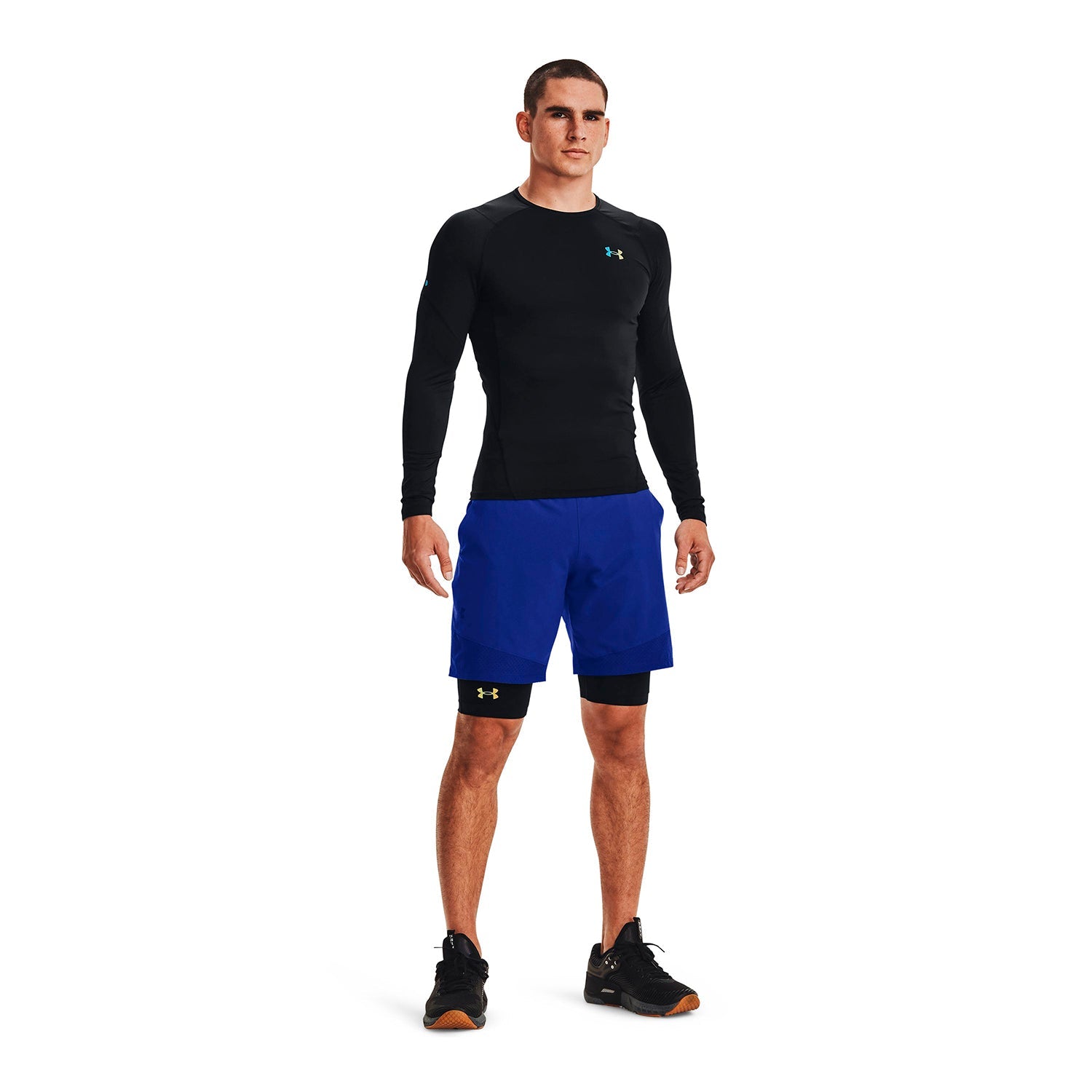 Shorts Largos UA RUSH™ HeatGear® 2.0 para Hombre