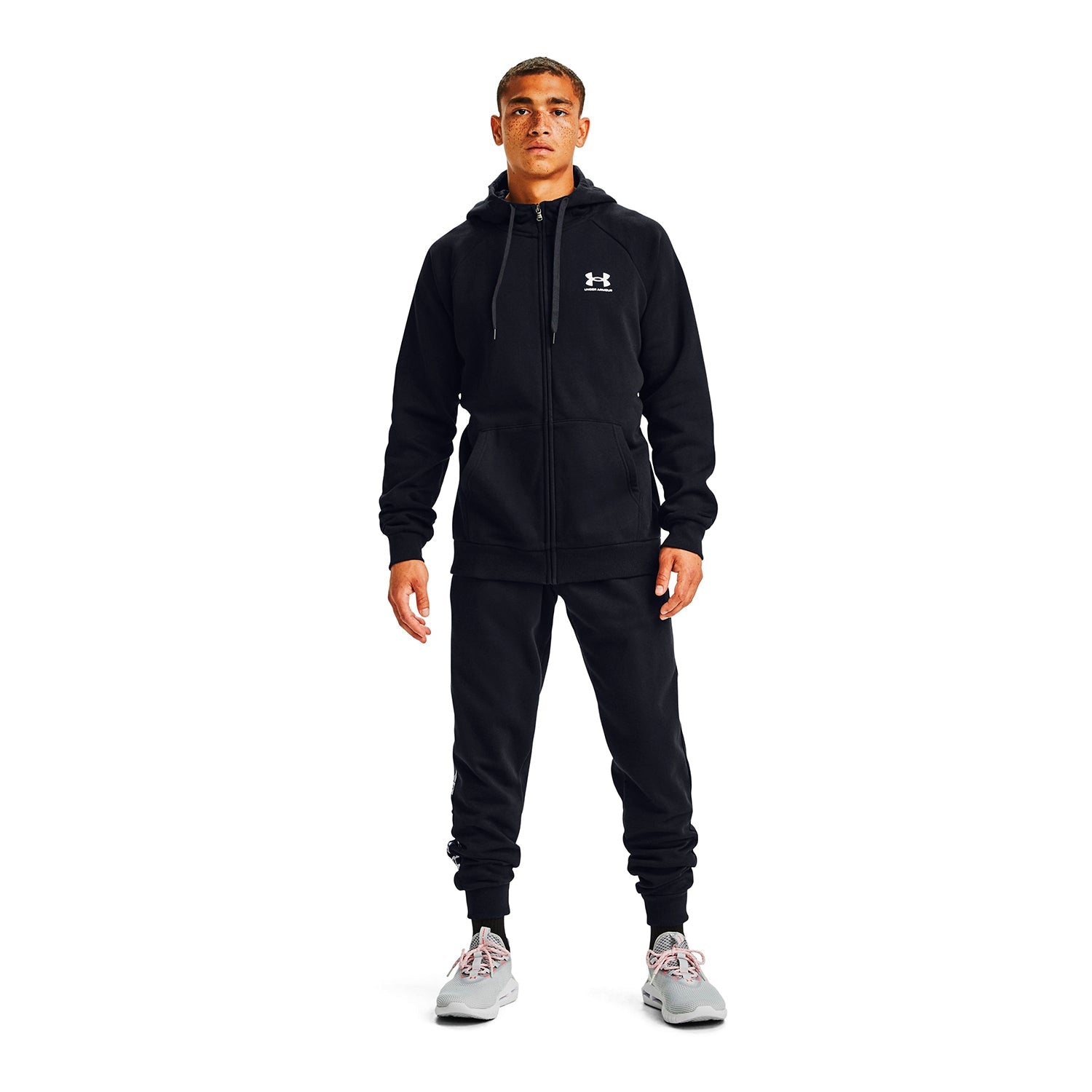 Polerón UA Rival Fleece Full ZIP para hombre