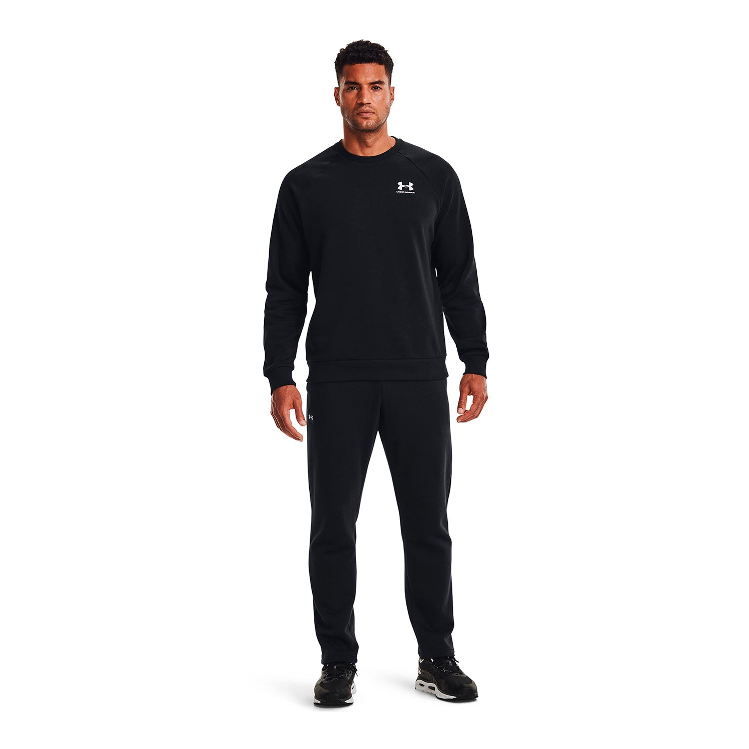 Polerón UA Rival Fleece Crew para hombre