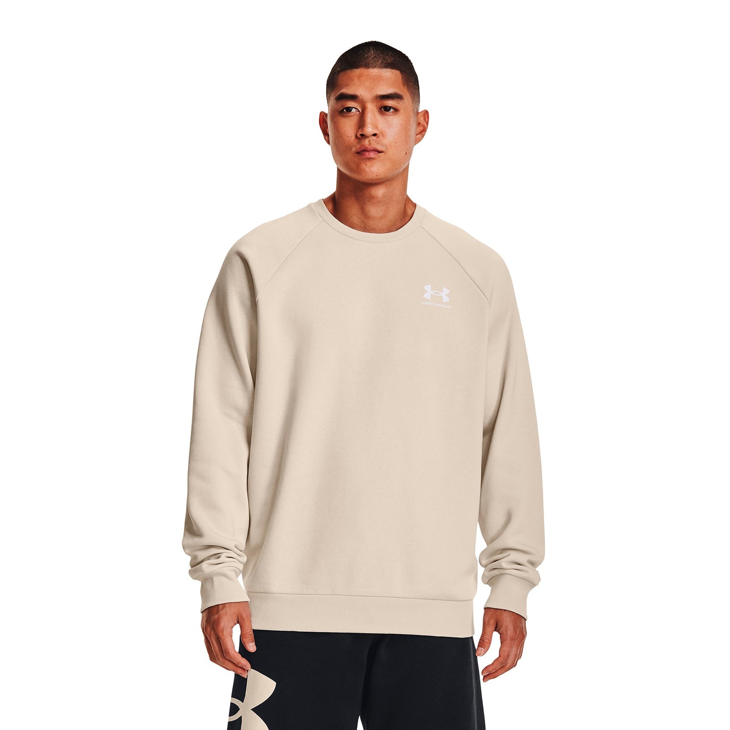 Polerón UA Rival Fleece Crew para hombre