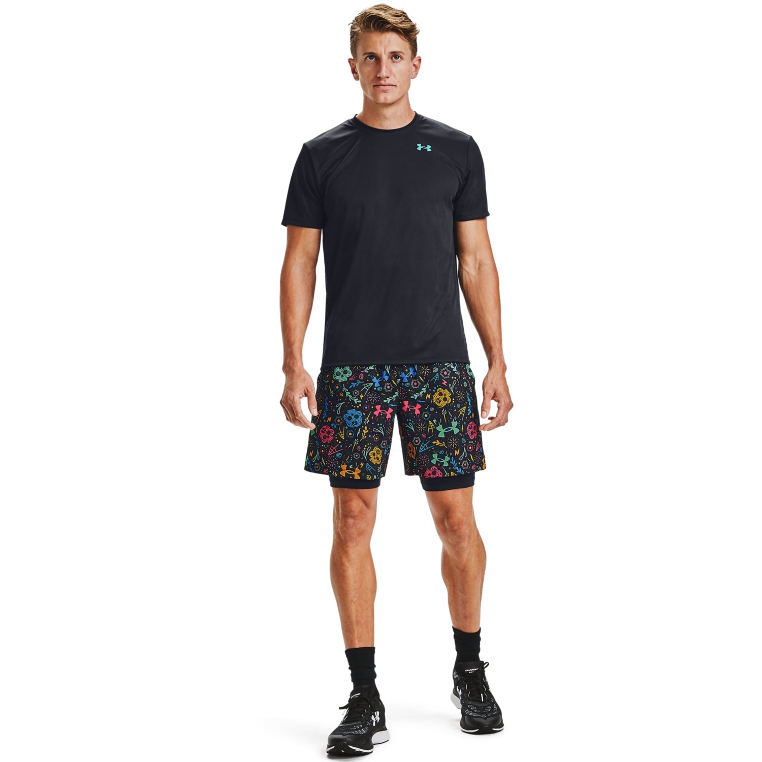 Shorts UA Launch DOD 2-in-1 para Hombre