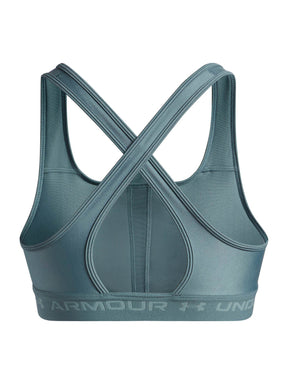 Peto de Entrenamiento para Mujer Crossback mid Azul Under Armour