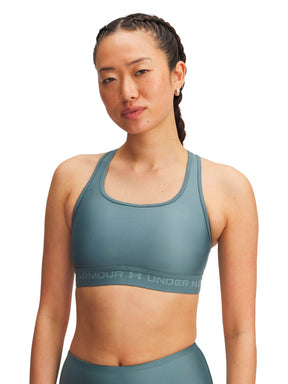 Peto de Entrenamiento para Mujer Crossback mid Azul Under Armour
