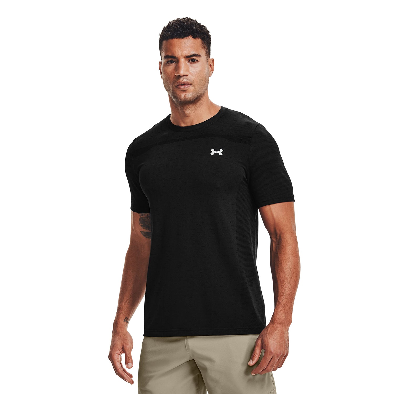 Polera Manga Corta UA Seamless para Hombre