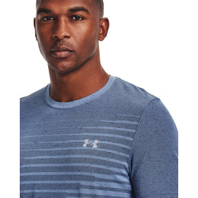 Polera manga corta UA Seamless Fade para hombres