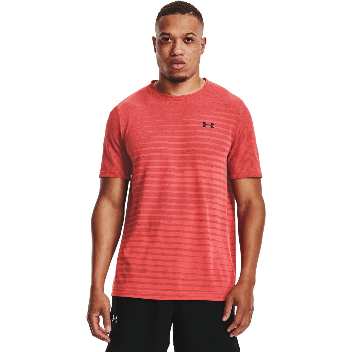 Polera manga corta UA Seamless Fade para hombres