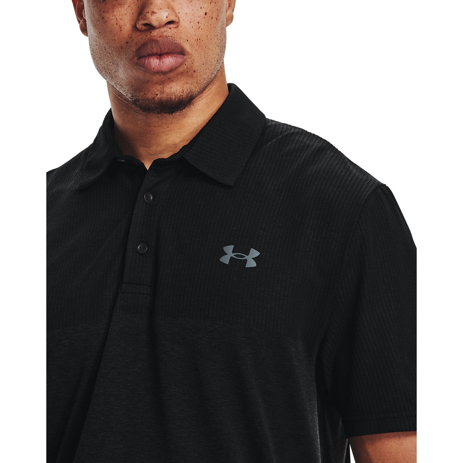 Polera Polo sin costuras UA Vanish Blocked para Hombre