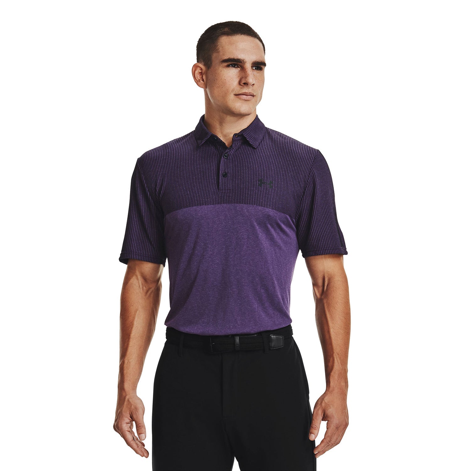 Polera Polo sin costuras UA Vanish Blocked para Hombre