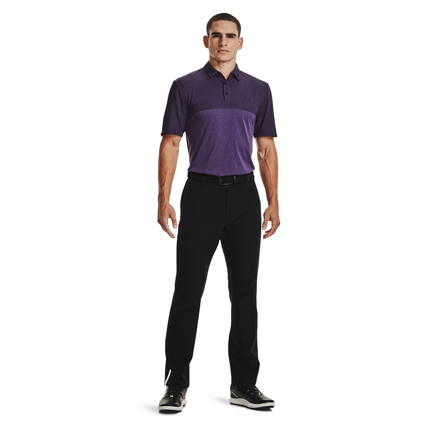 Polera Polo sin costuras UA Vanish Blocked para Hombre