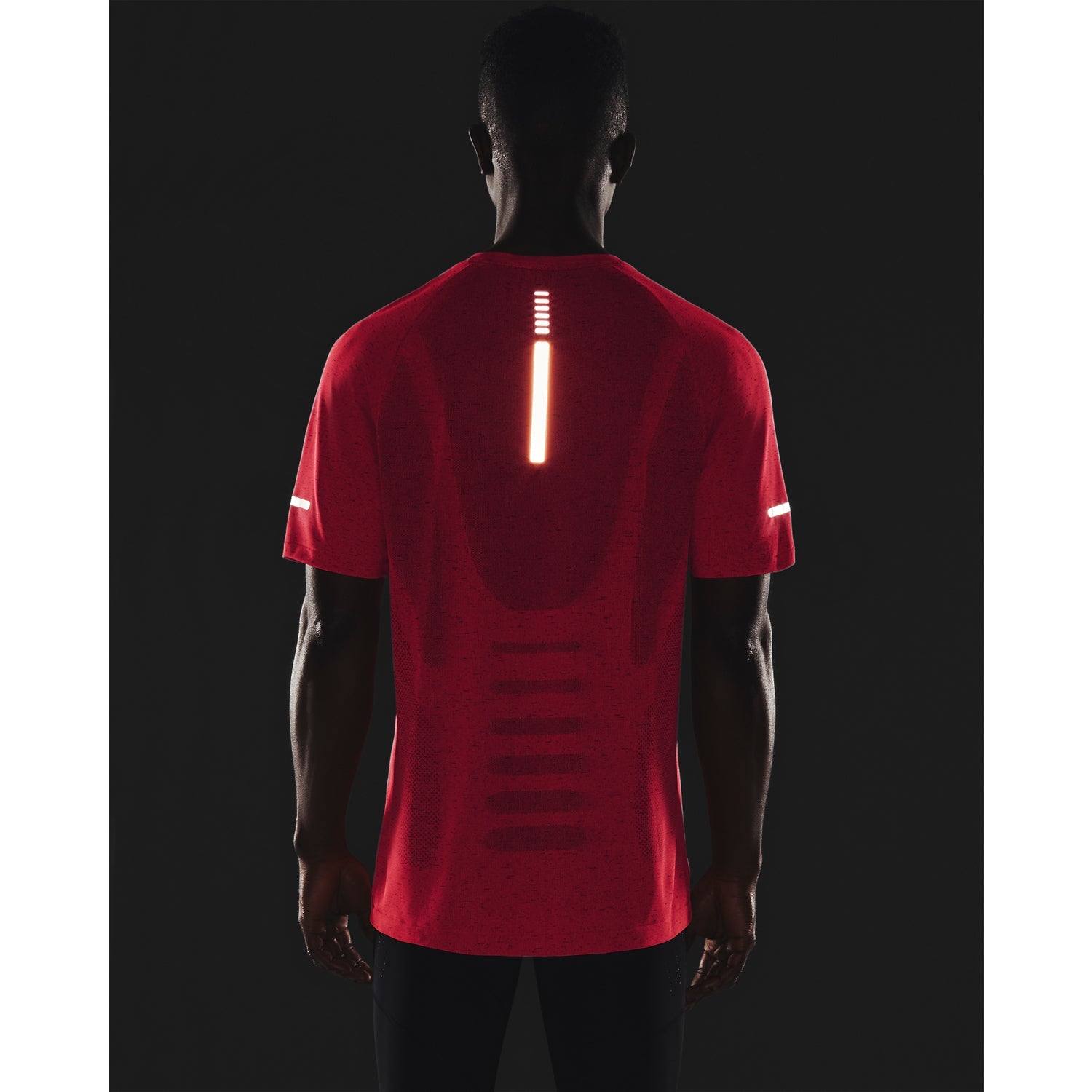 Polera Manga Corta Ua Seamless Run Ss-R para Hombre