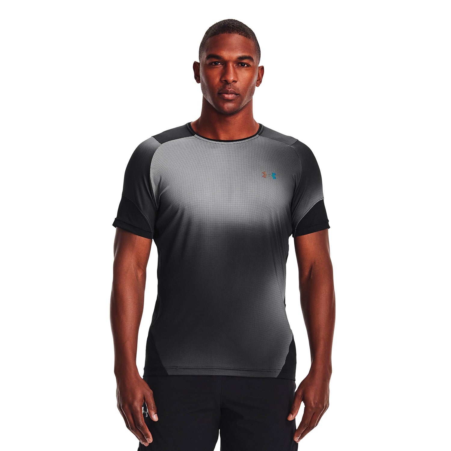 Polera Manga Corta UA RUSH™ HeatGear® 2.0 Print para Hombre