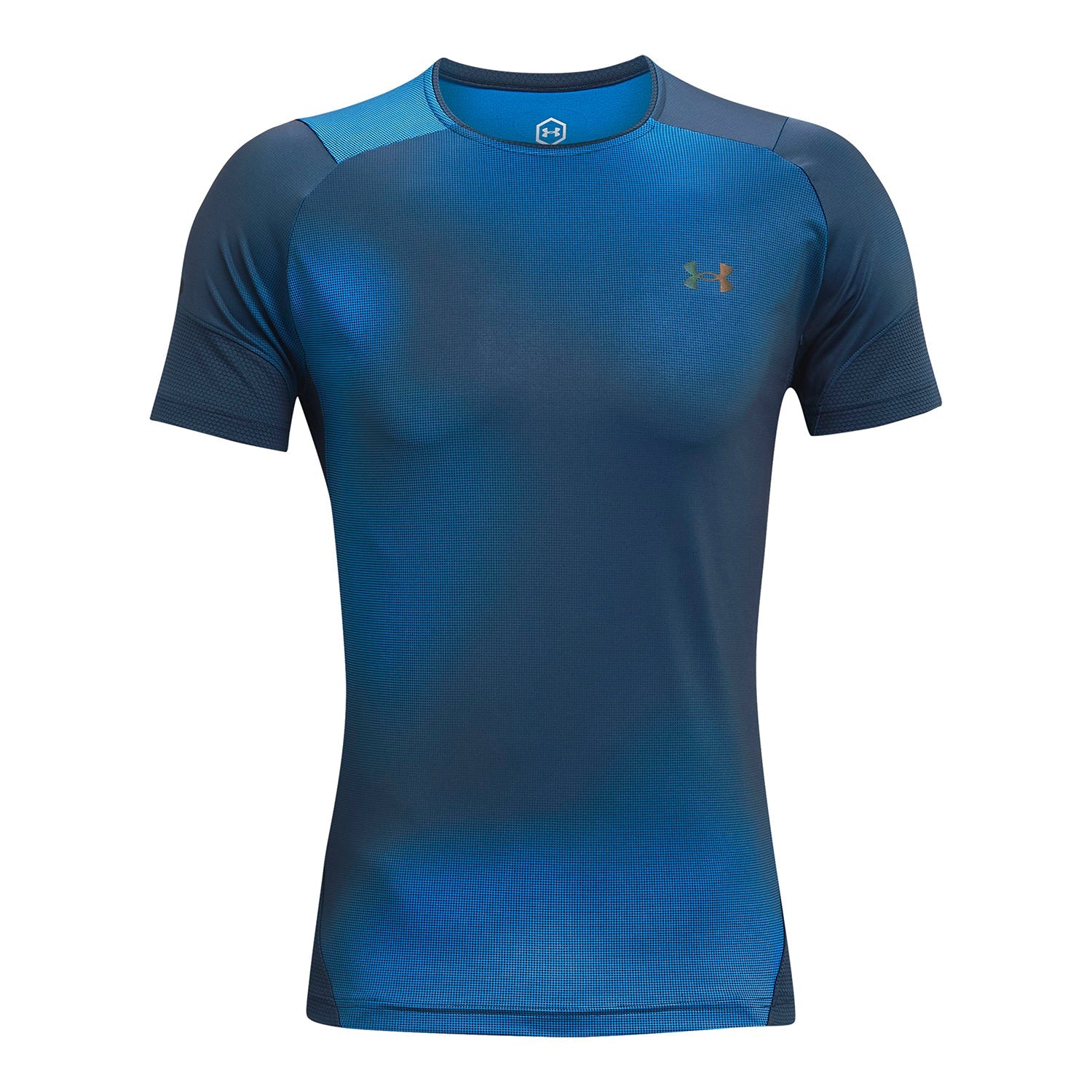 Polera Manga Corta UA RUSH™ HeatGear® 2.0 Print para Hombre