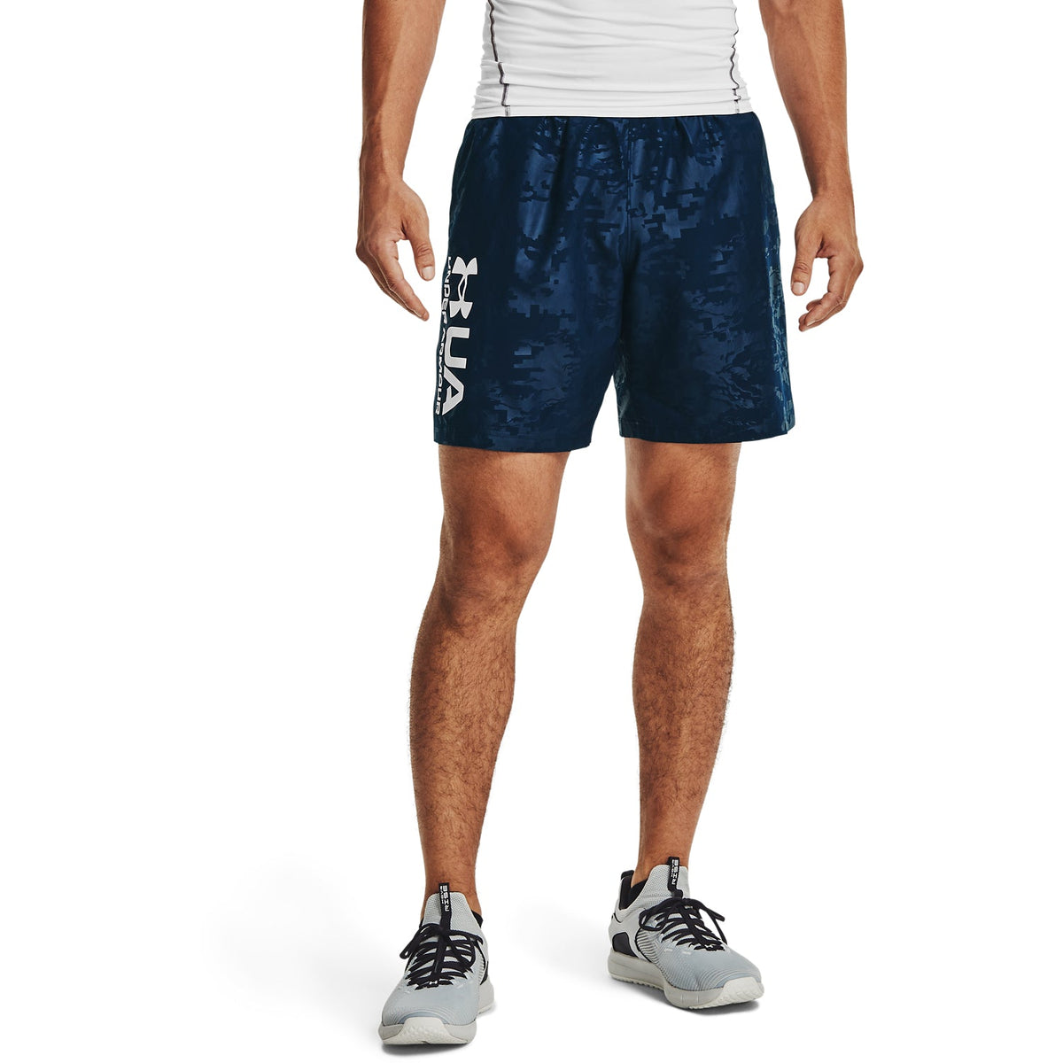 Short Ua Woven Emboss para Hombre