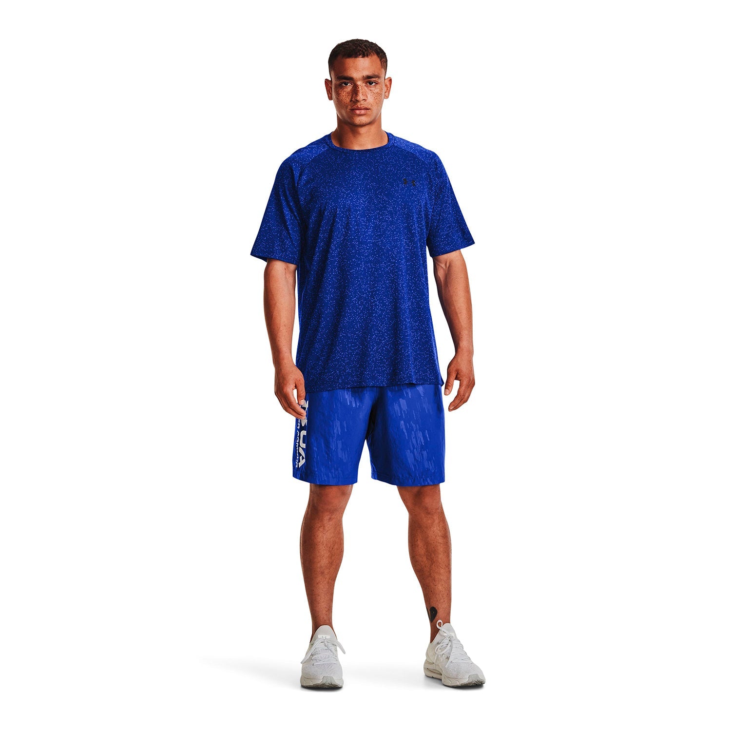 Short Ua Woven Emboss para Hombre