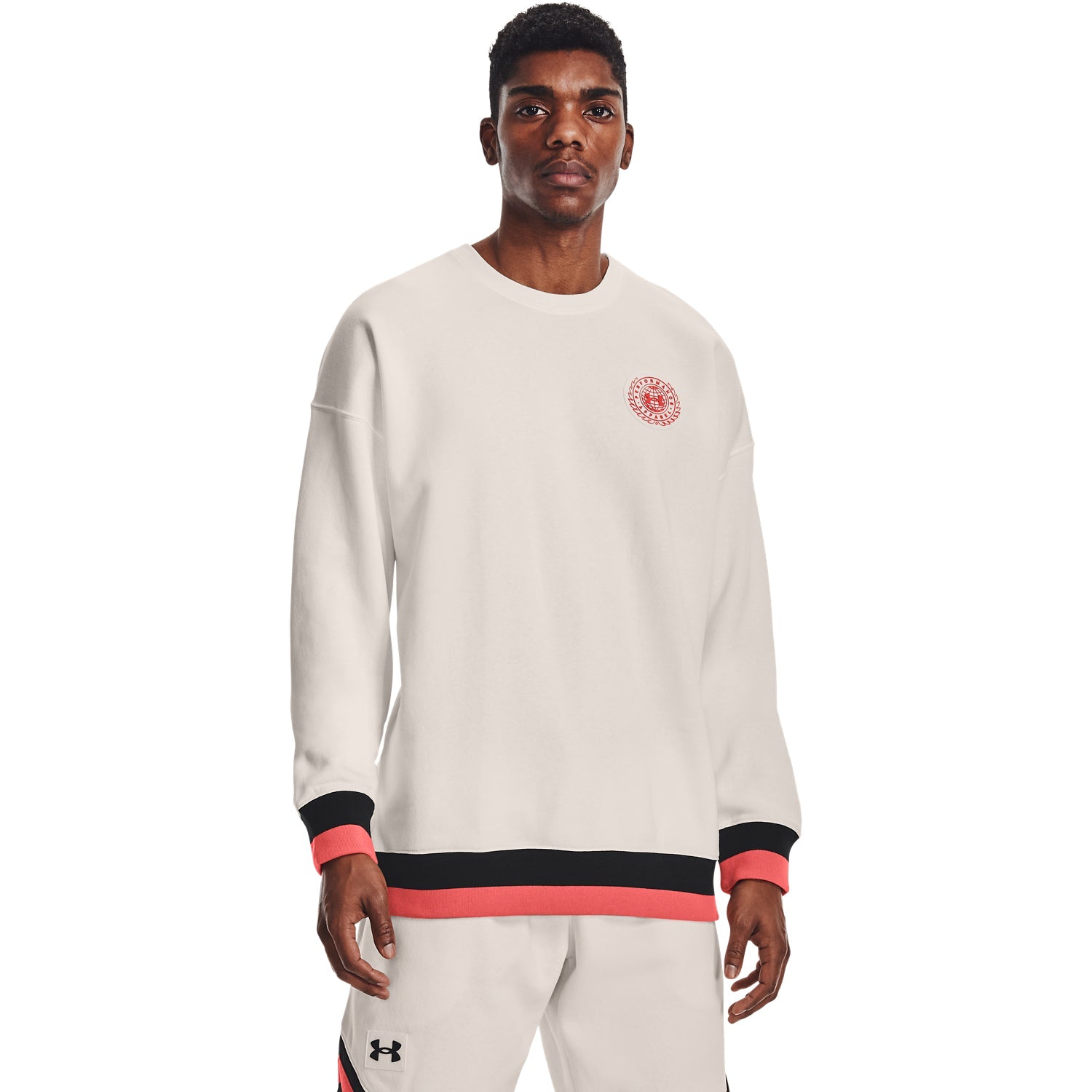 Poleron UA Rival Fleece AMP para hombre