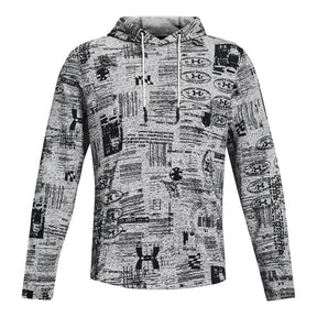 Poleron con gorroUA Rival Terry 25th Anniversary para hombre