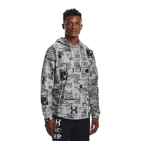 Poleron con gorroUA Rival Terry 25th Anniversary para hombre