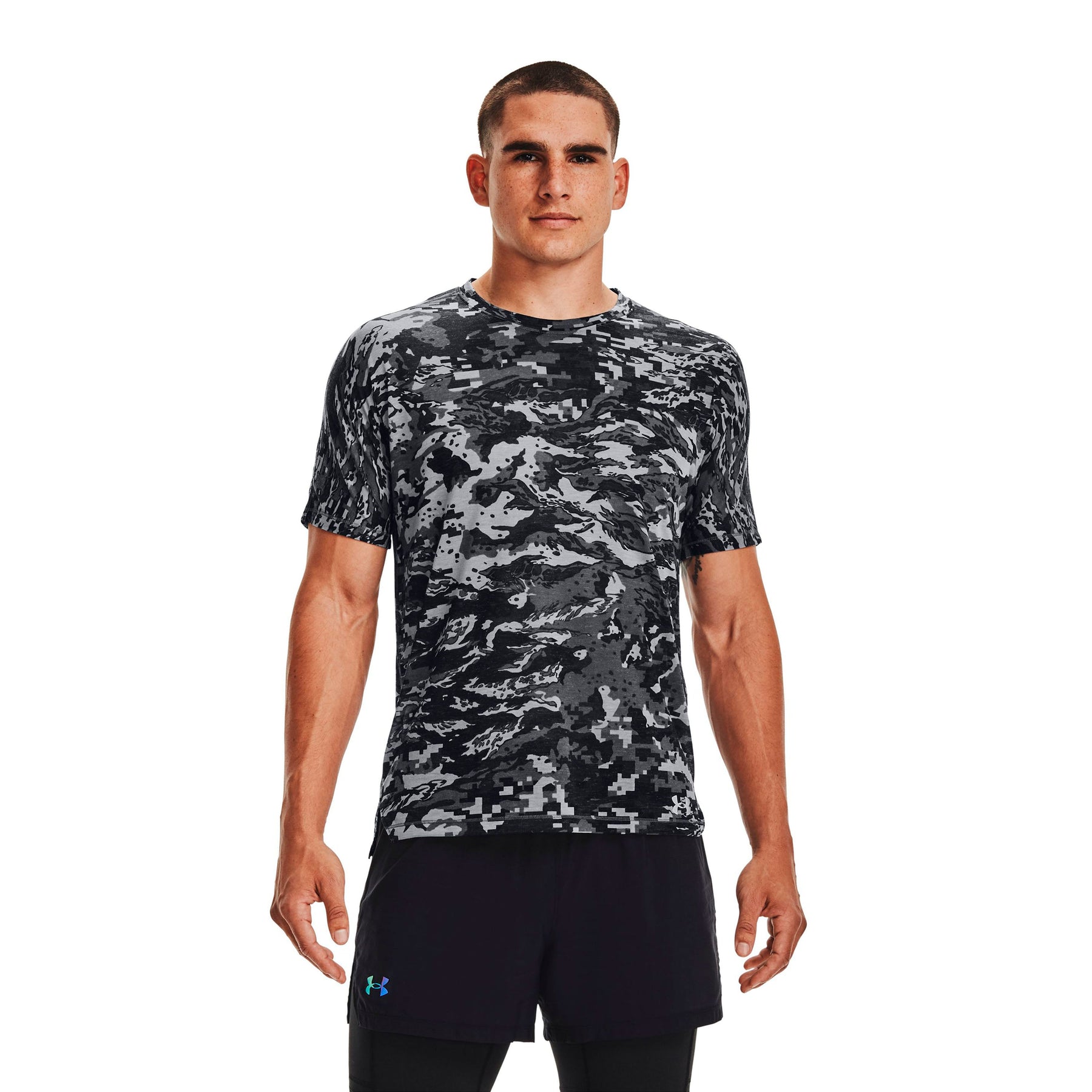 Polera manga corta UA Breeze Run para hombre