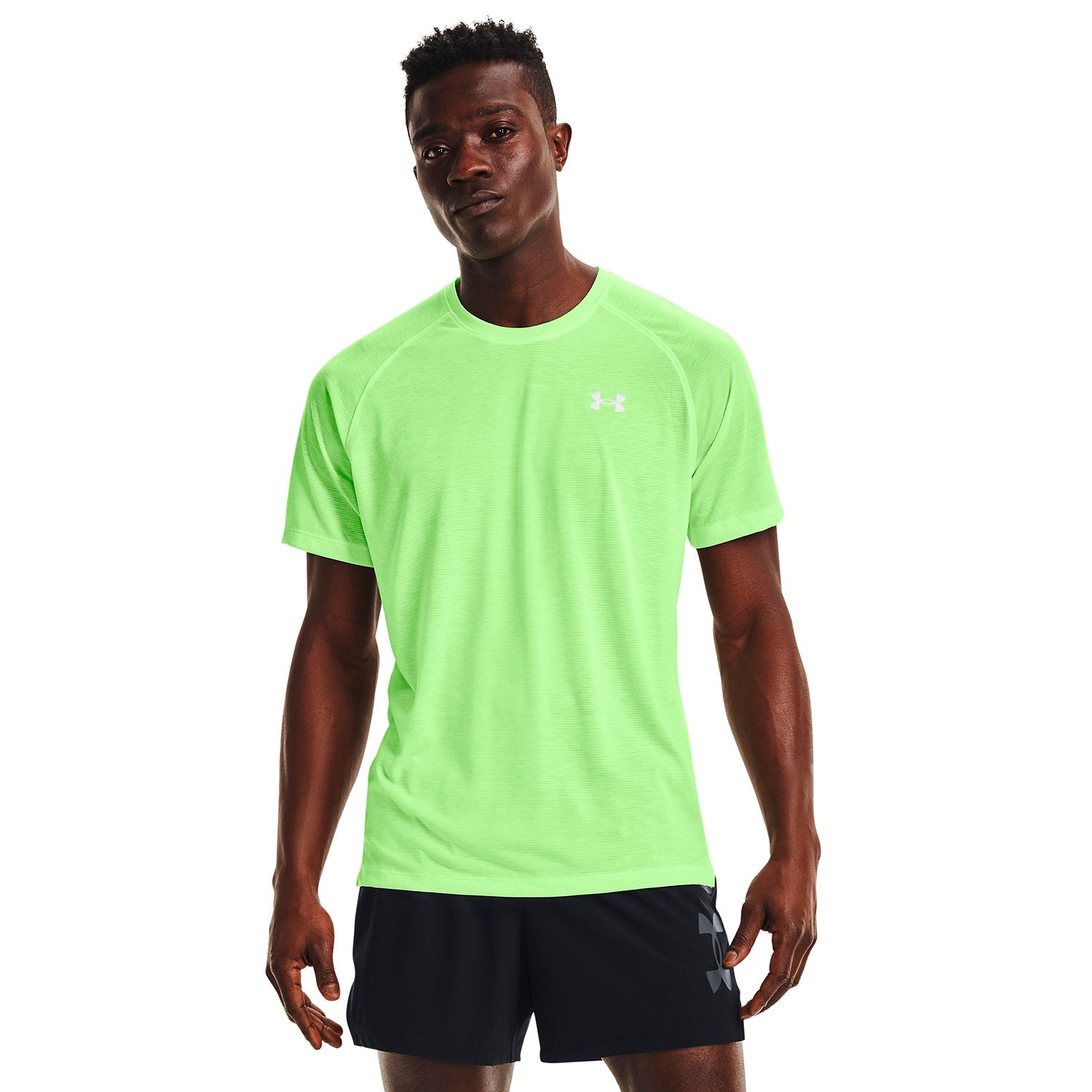 Polera Manga Corta Streaker Run para Hombre Under Armour