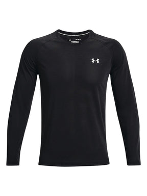 Polera manga larga UA Streaker Run para hombre