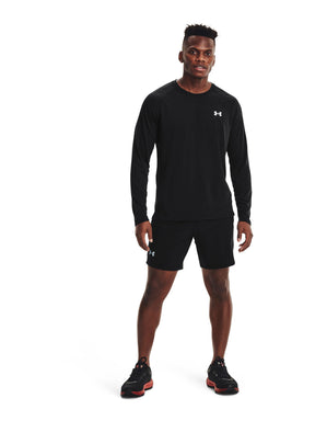 Polera manga larga UA Streaker Run para hombre